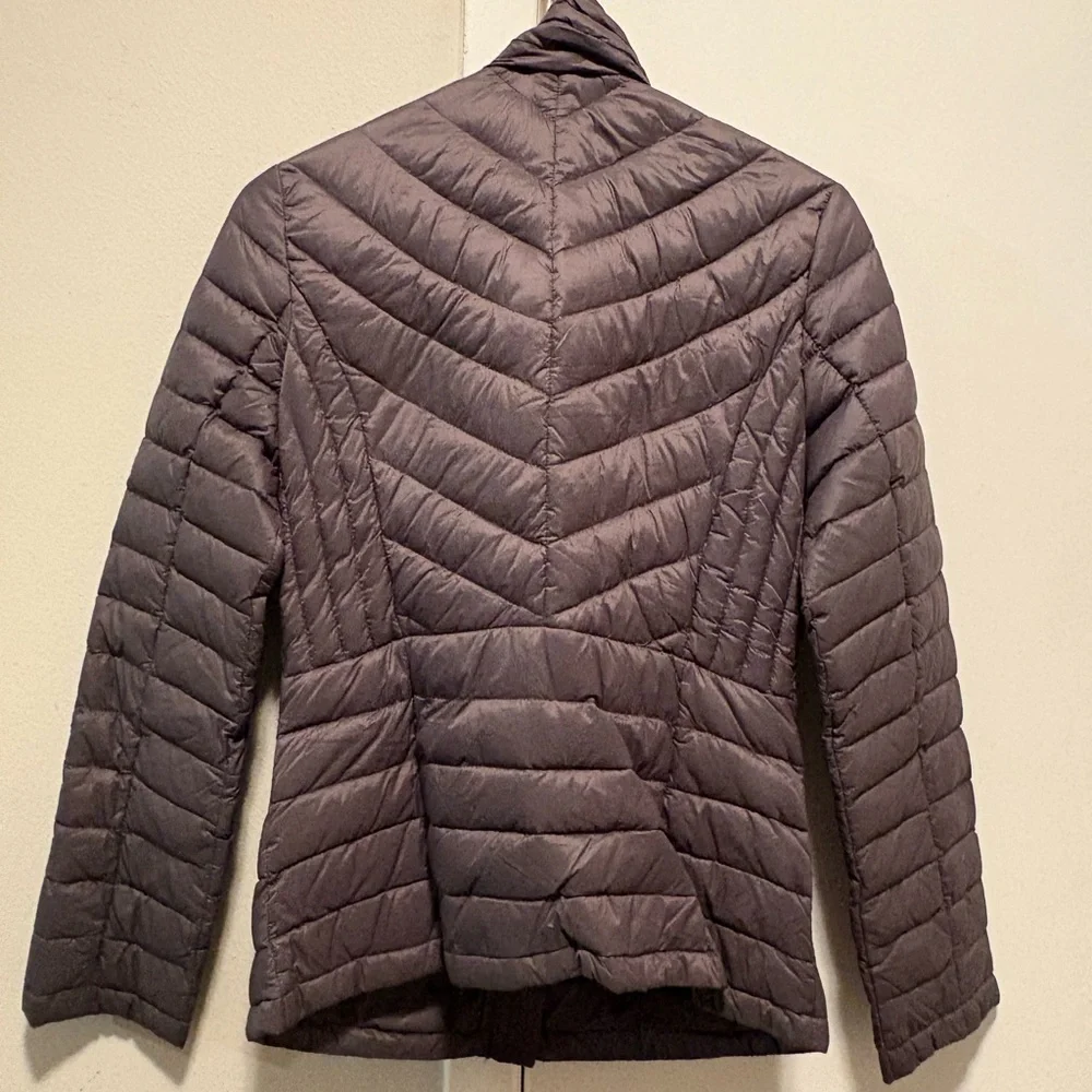 Michael Kors Women's Puffer Jacket - Dark Gray - Picture 2 of 2